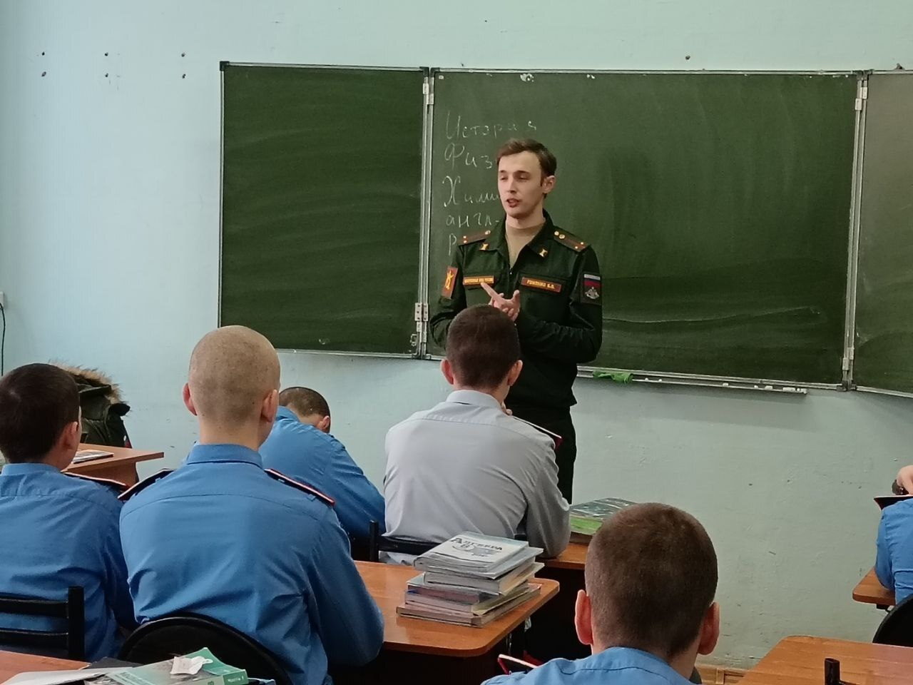 Профориентация от Военной академии РХБ защиты.